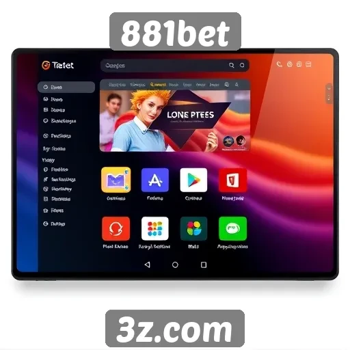 Interface e experiência do usuário no 881bet